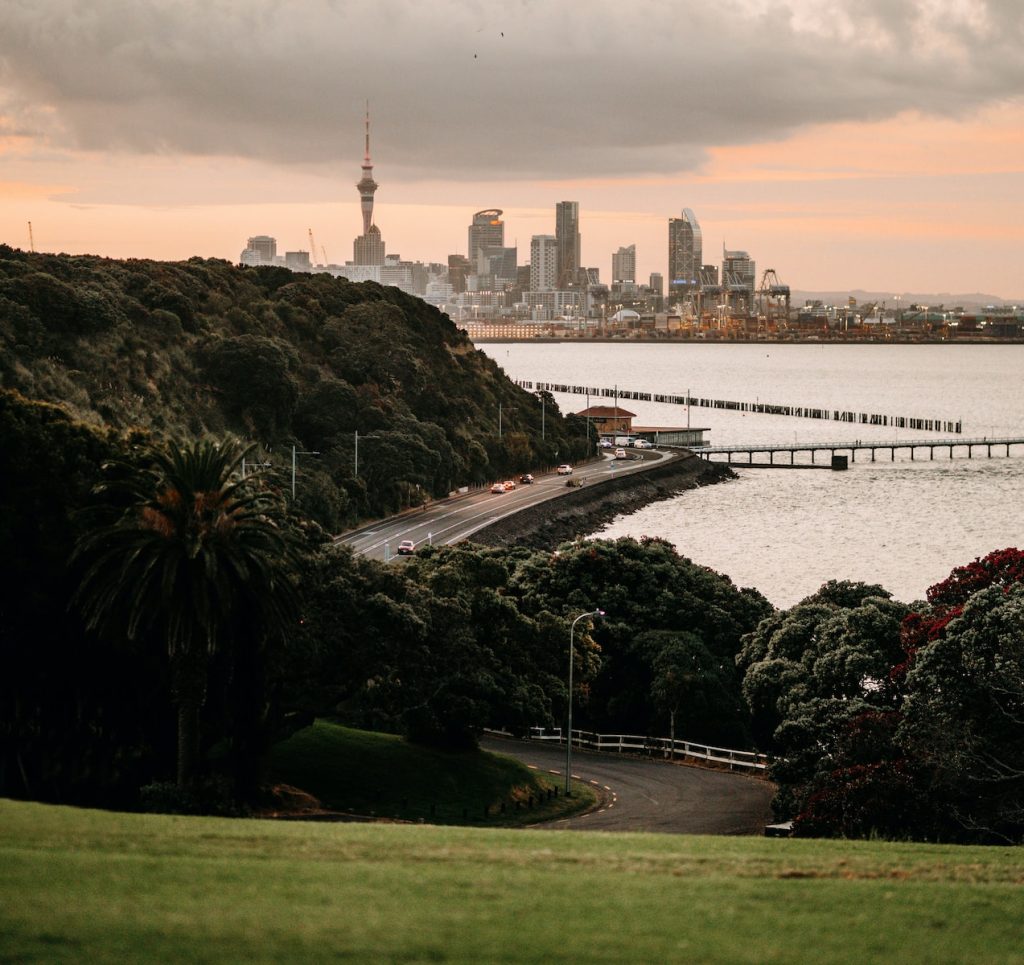 a city on a hill by the water